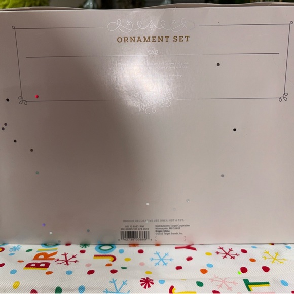 Target Themed Ceramic Ornament Set HTF - Picture 13 of 14